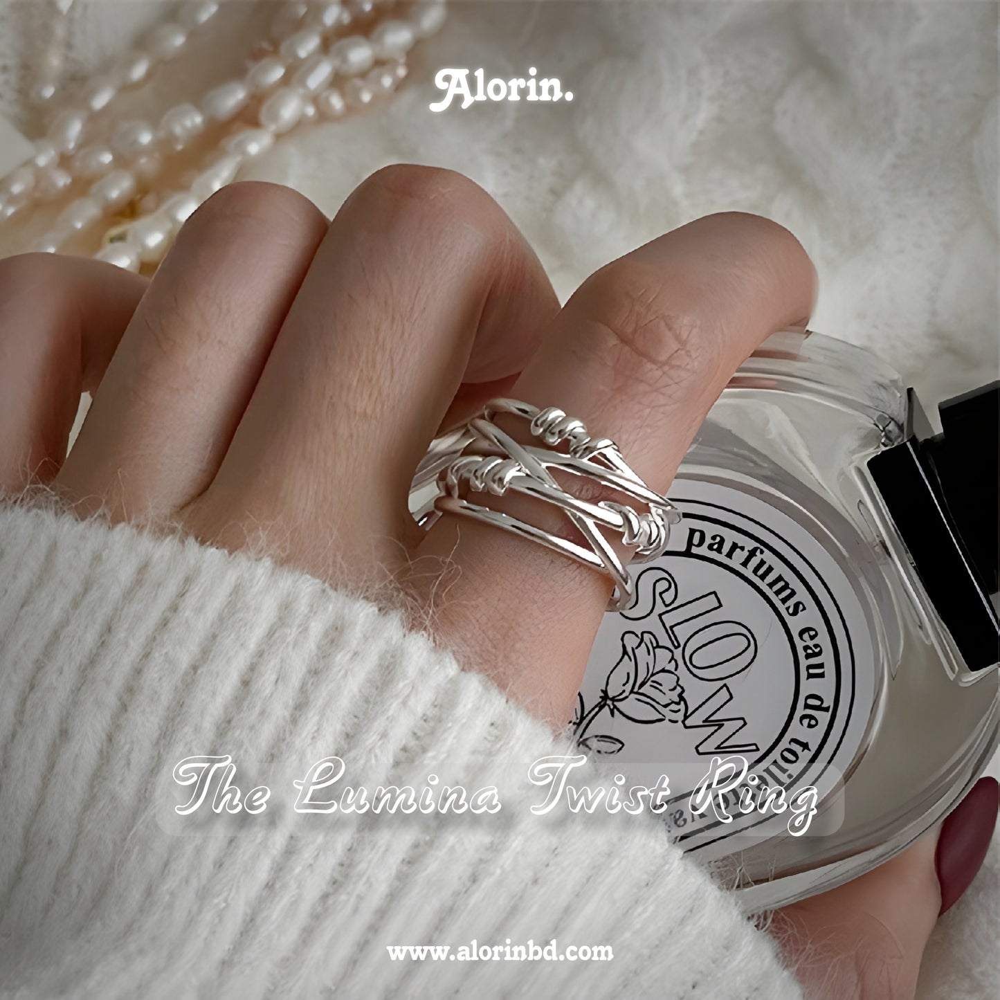 The Lumina Twist Ring