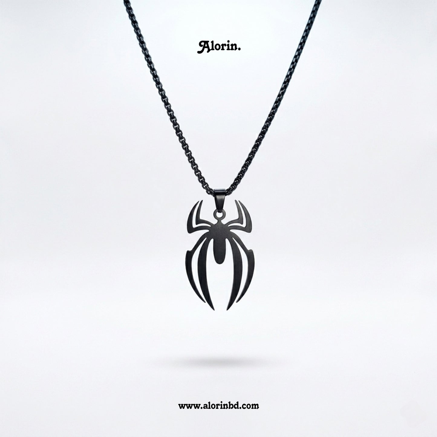 Spider-Man Stainless Steel pendant (BLACK)