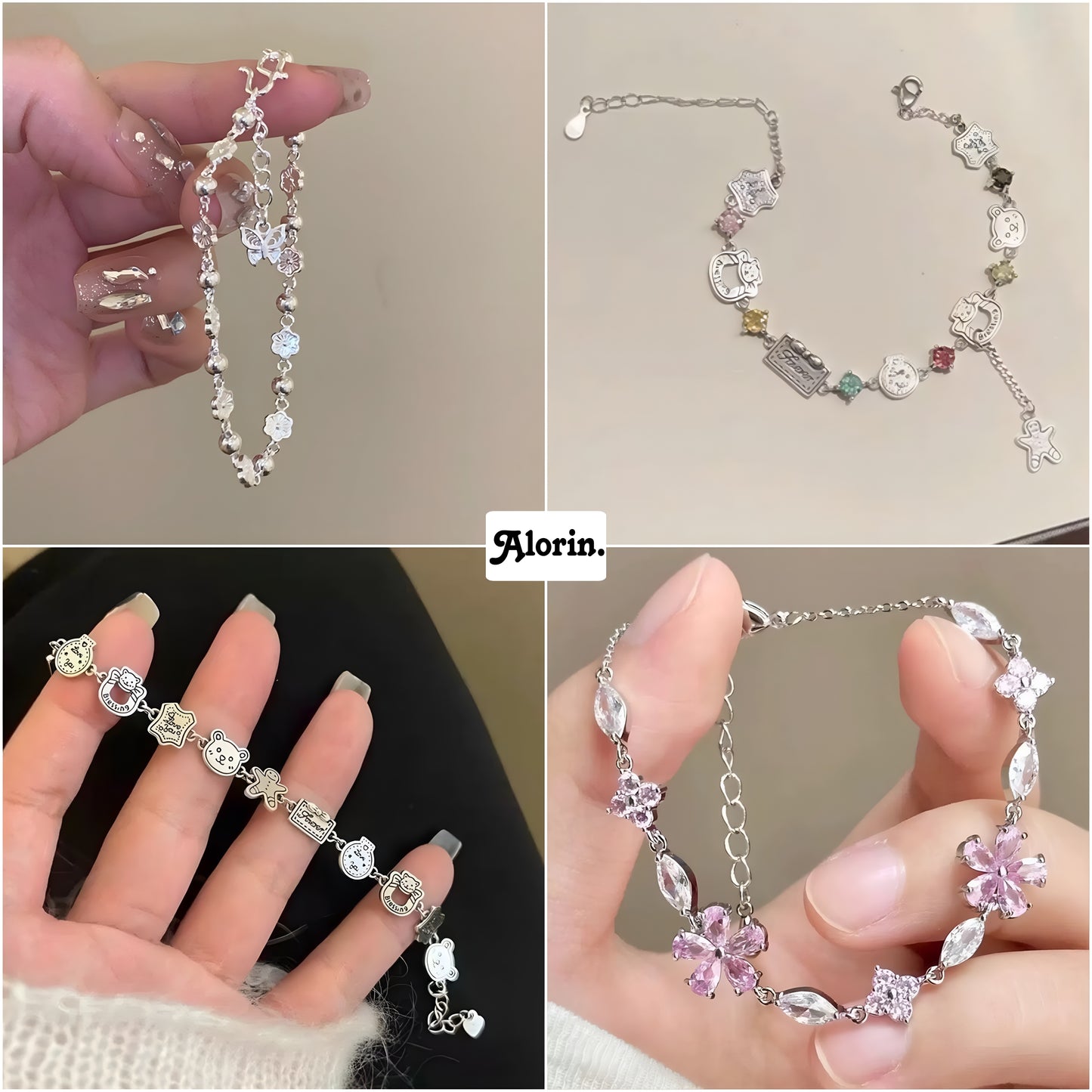 4 piece bracelet combo
