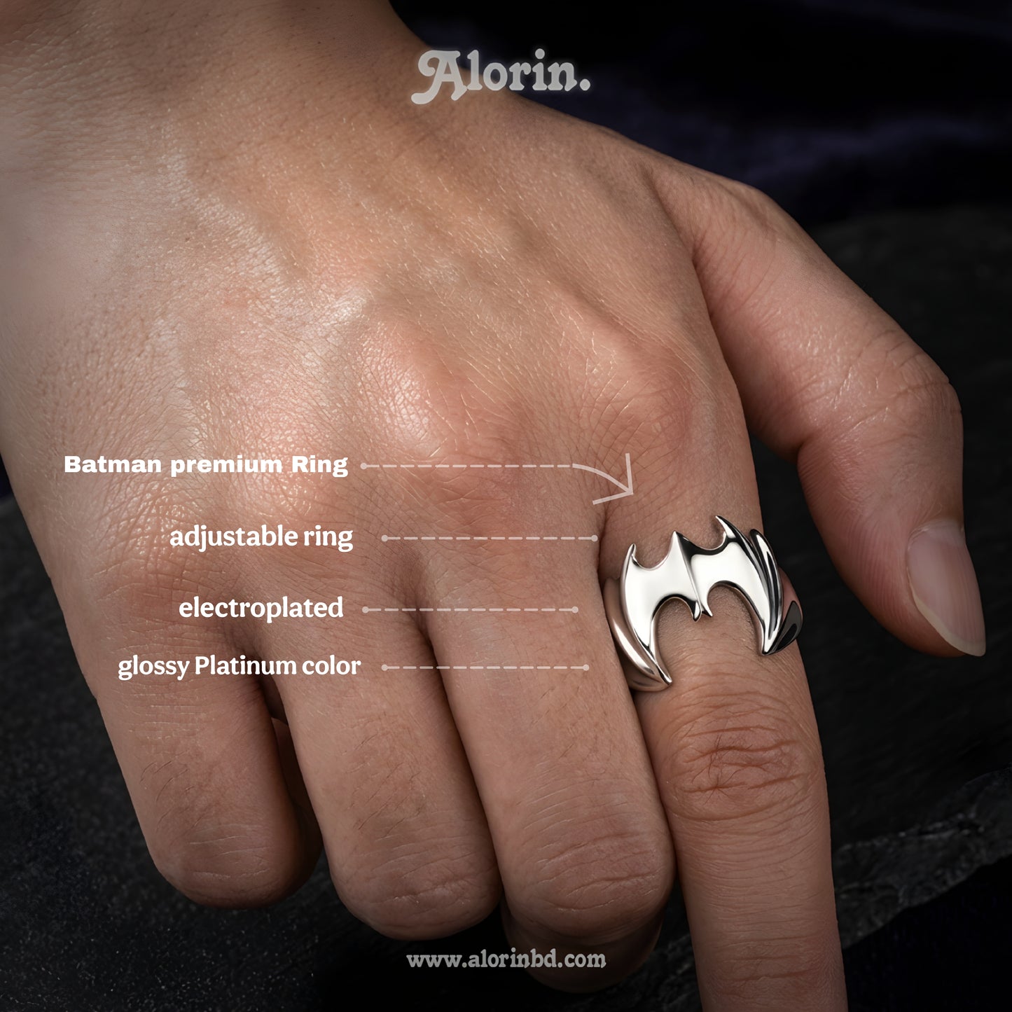 Premium Batman Ring