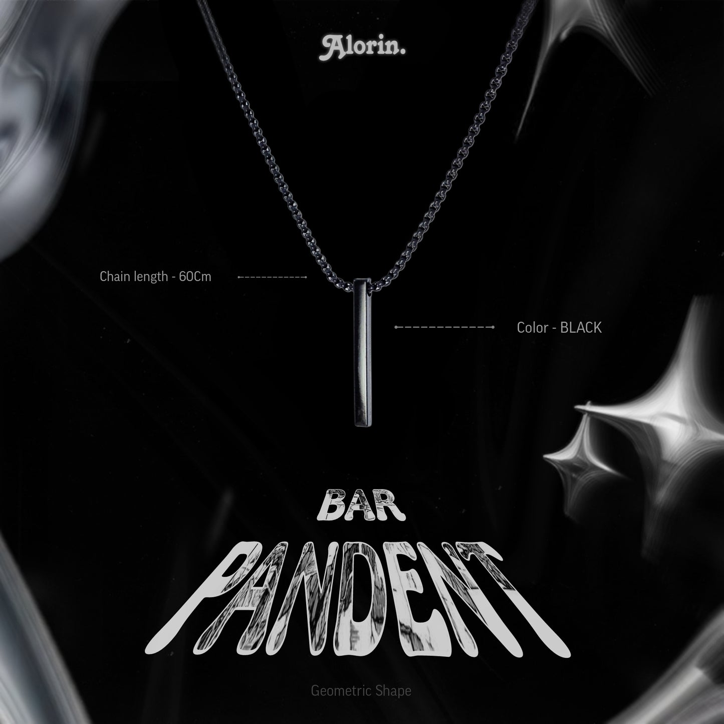 Bar pendent (BLACK)
