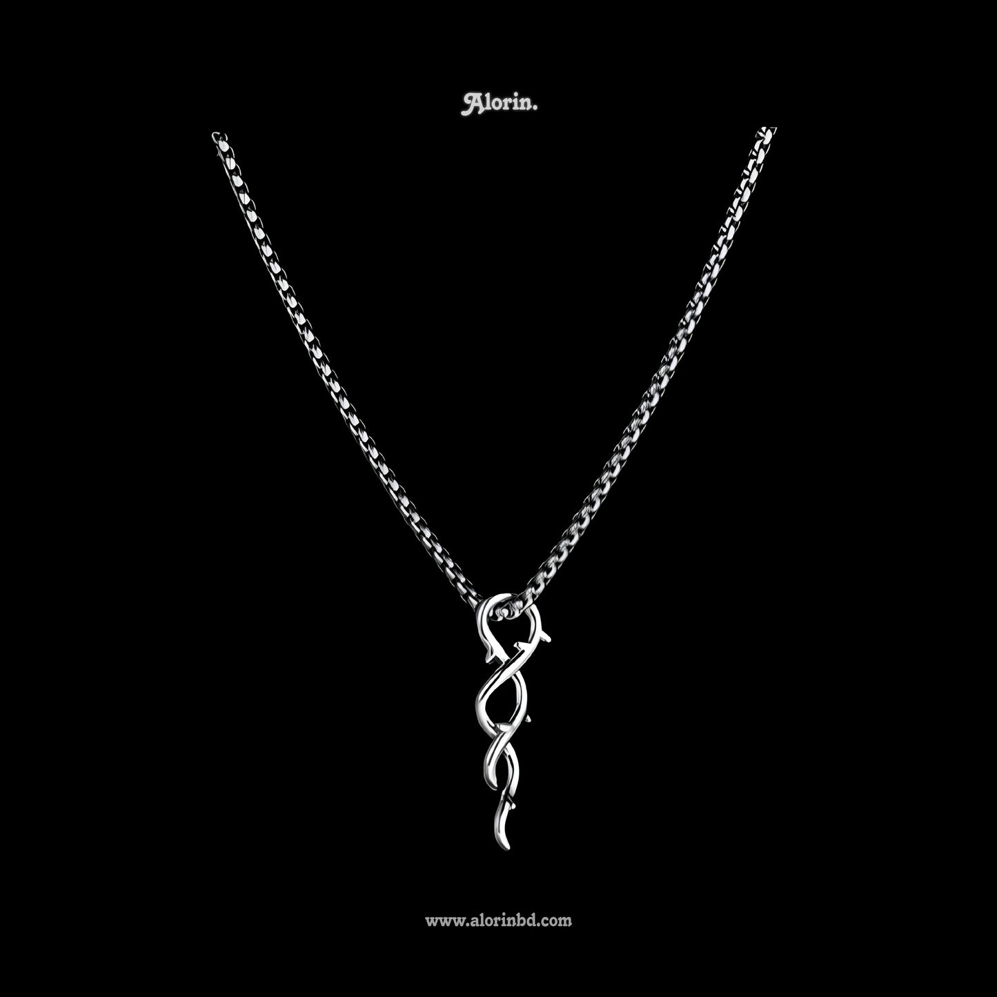 Entwined Thorn Pendant