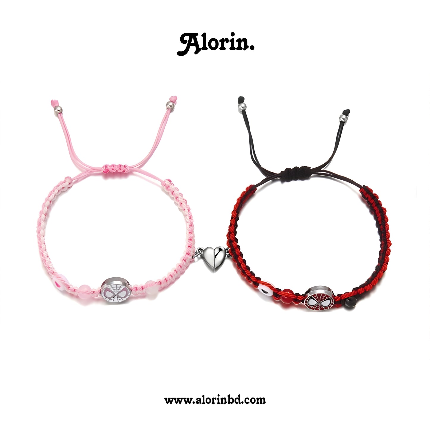 Spider-Verse Magnetic Couple Bracelets
