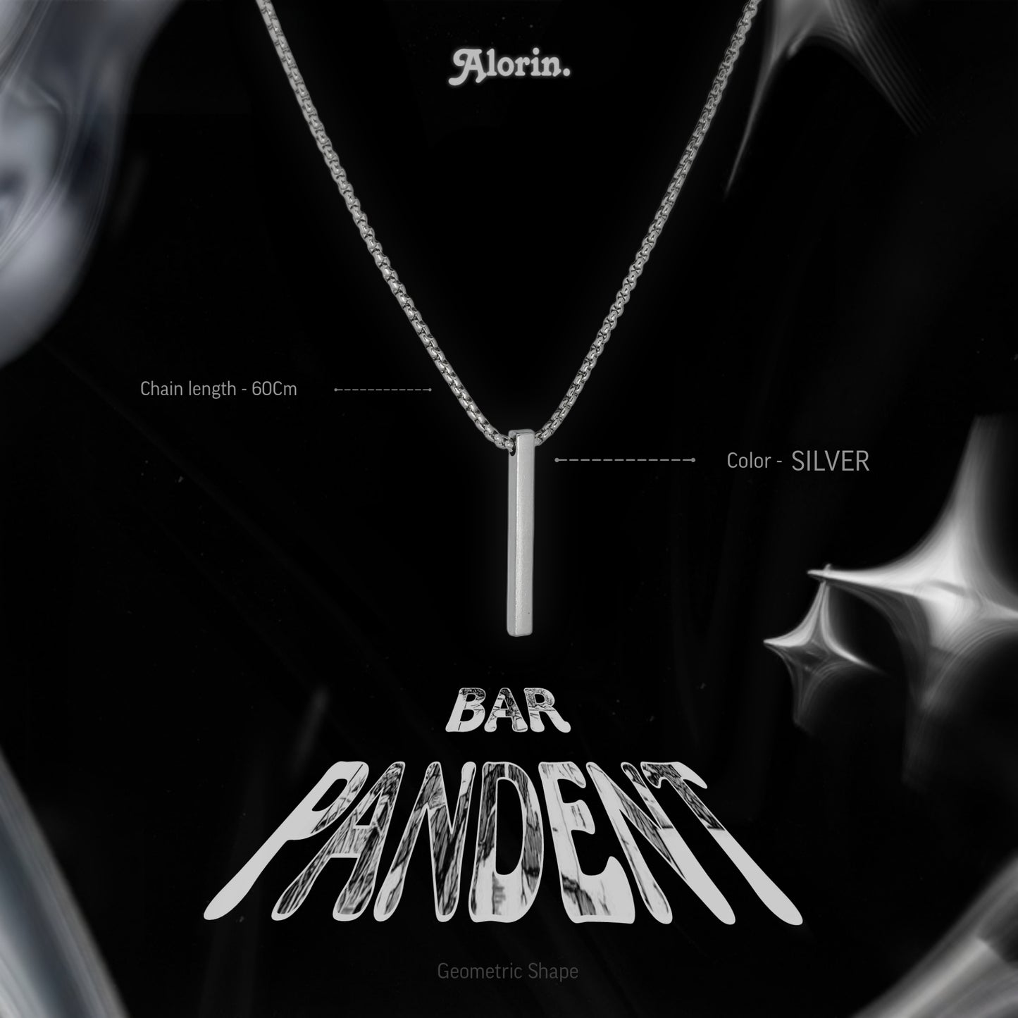 Bar pendent (SILVER)
